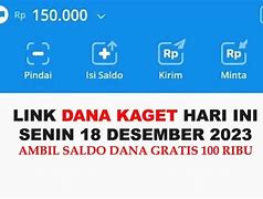 Link Dana Kaget Hari Ini 27 Januari 2023